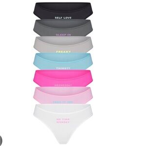 Colorful Days of the Week Underwear Set